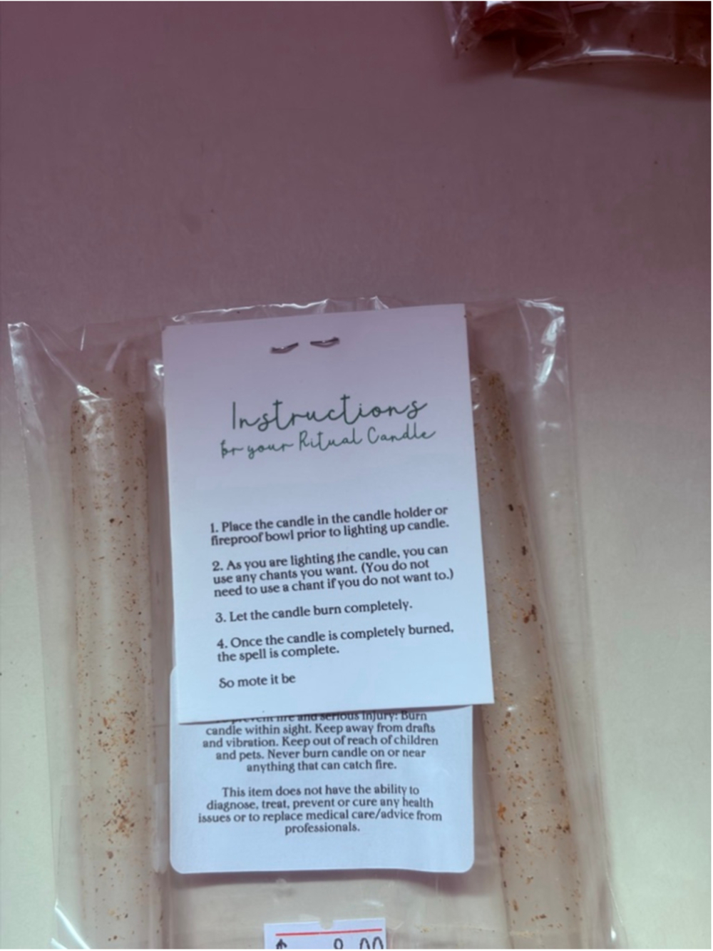 Protection Ritual Candles - Picture 2 of 2